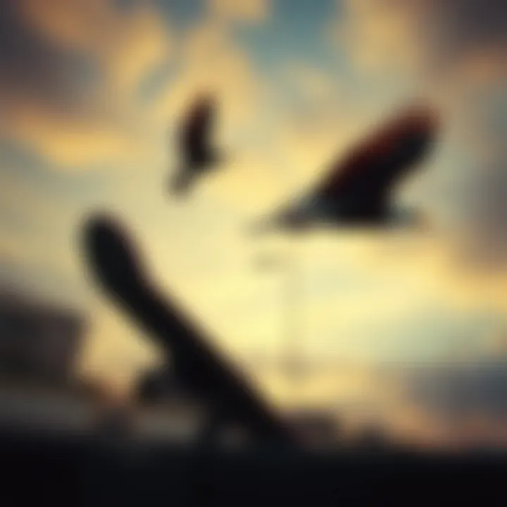 Magnificent The Dynamic Interplay of Flying Eagles, F4, and Raven Skates in Skate Culture