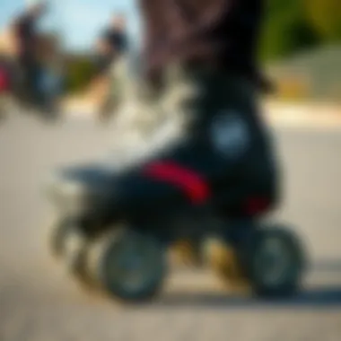 Comparison of Heelys size 6 with other skate brands