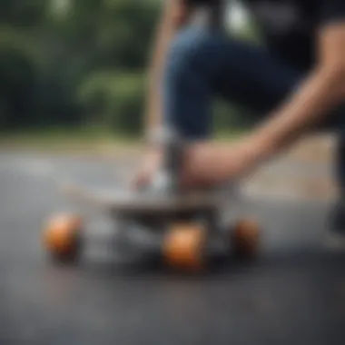 Visual guide to maintaining cruiser skateboard trucks for optimal performance