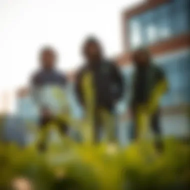 An overview of a modern streetwear collection featuring unique designs