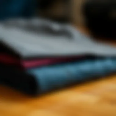 A close-up of quality materials used in Imperial Clothing products