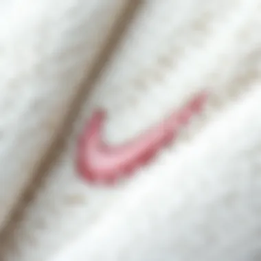 Close-up of Sherpa fabric texture