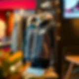 Stylish Sherpa Jacket displayed on a mannequin