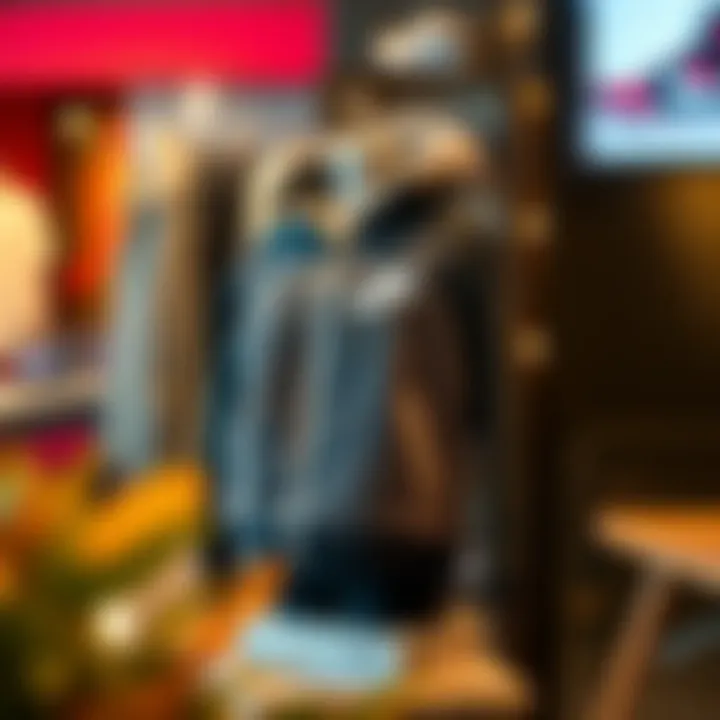 Stylish Sherpa Jacket displayed on a mannequin