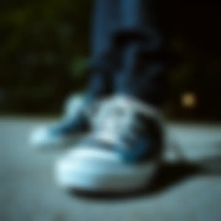 Notable Exploring the Allure of Black and Blue Converse in Skate Culture