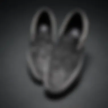 Intricate Design Details of Vans Slip-On Close-up of Vans Slip-On sneaker showcasing unique design elements