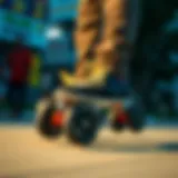 Dynamic movement of orbit wheel skates