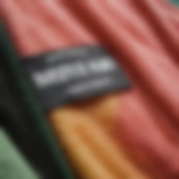 Close-up of Teddy Fresh jacket fabric highlighting quality