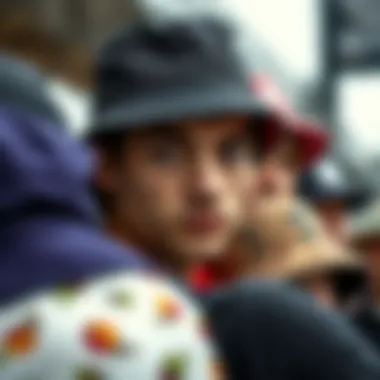 A collection of various bucket hats showcasing different designs and colors