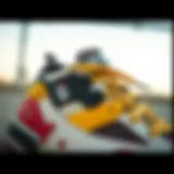 Close-up view of the Fila Ray sneaker showcasing its unique design elements