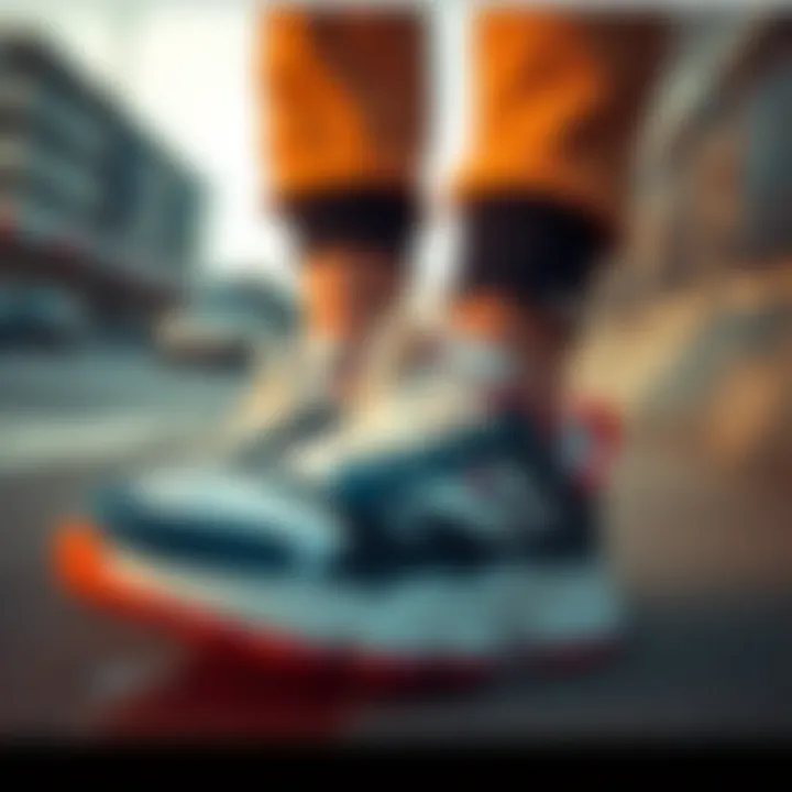 Stylish urban outfit featuring Fila Ray sneakers