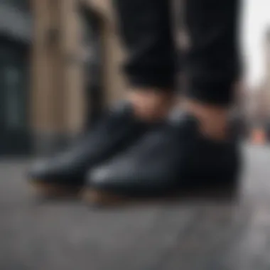 Stylish Outfit Pairing with Nike Cortez Triple Black Nylon Stylish outfit pairing with the Nike Cortez Triple Black Nylon sneakers