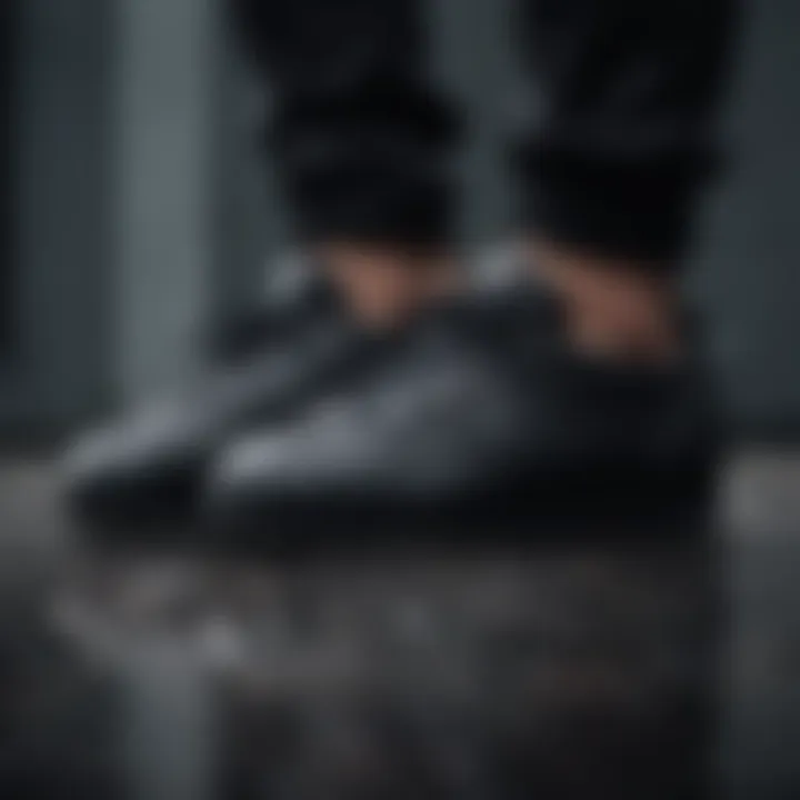 Cultural significance of the Nike Cortez Triple Black Nylon in streetwear fashion