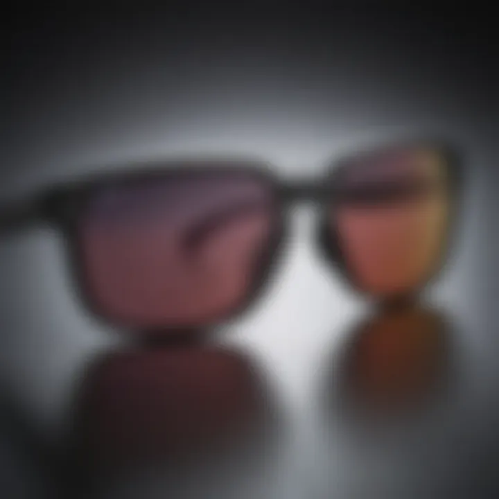 Comparison of polarized and non-polarized lenses under bright light