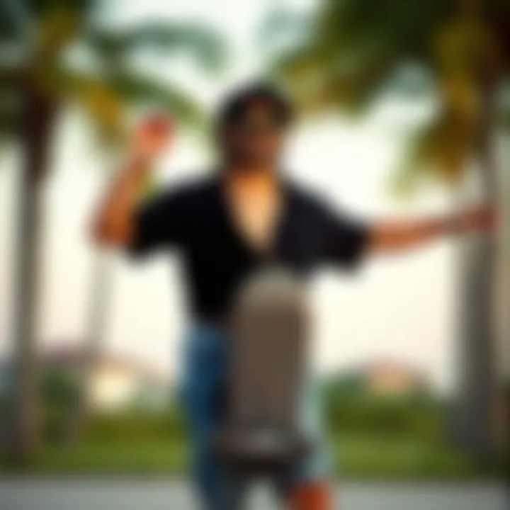 Casual summer outfit featuring a black beach shirt