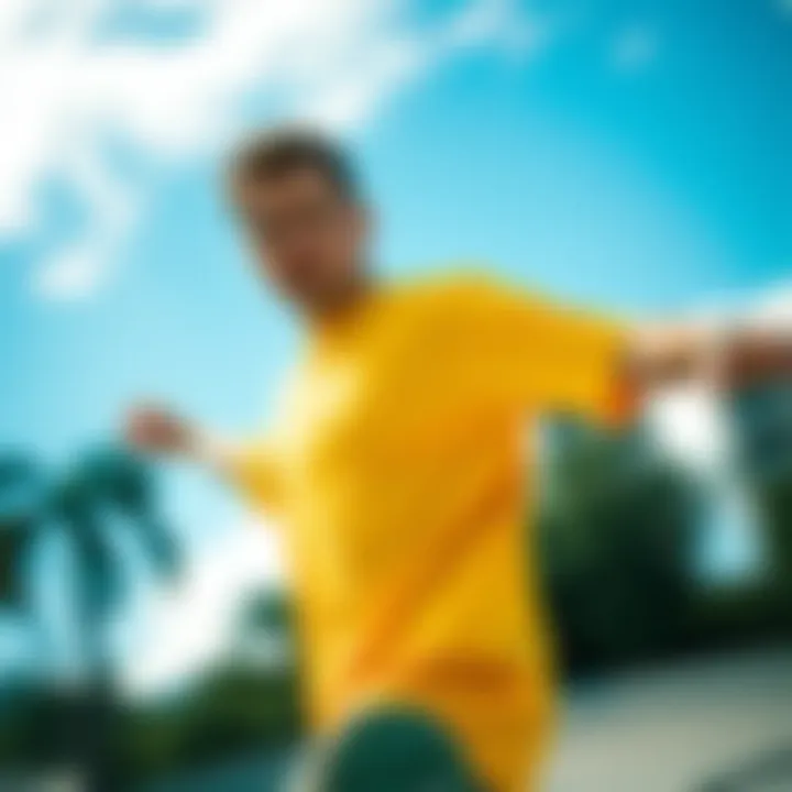 Notable The Cultural Significance of the Black and Yellow T-Shirt in Skateboarding