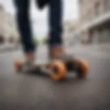 Sleek design of a high-performance electric skateboard