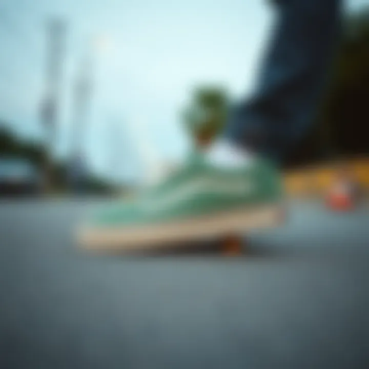 The Sophistication of Sage Green Vans in Skate Culture Summary
