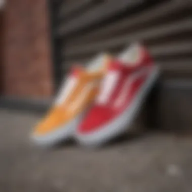 Colorful Expressions: The Versatility of Vans Old Skool An array of Vans Old Skool shoes in various colors
