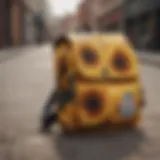 Vans Sunflower Bag showcased in an urban setting