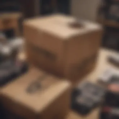 Delivery box with Zumiez branding