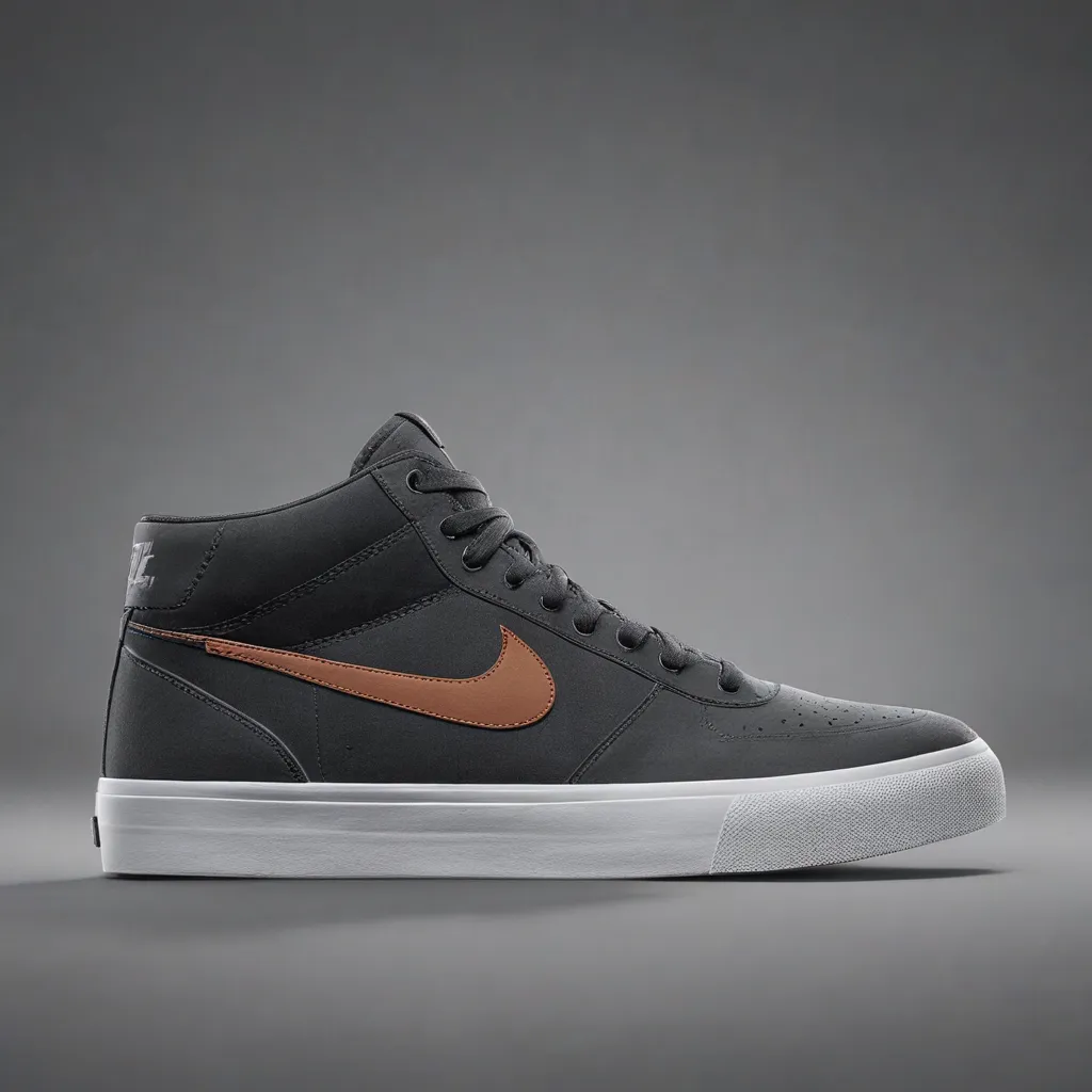 sb charge mid canvas trainers mens